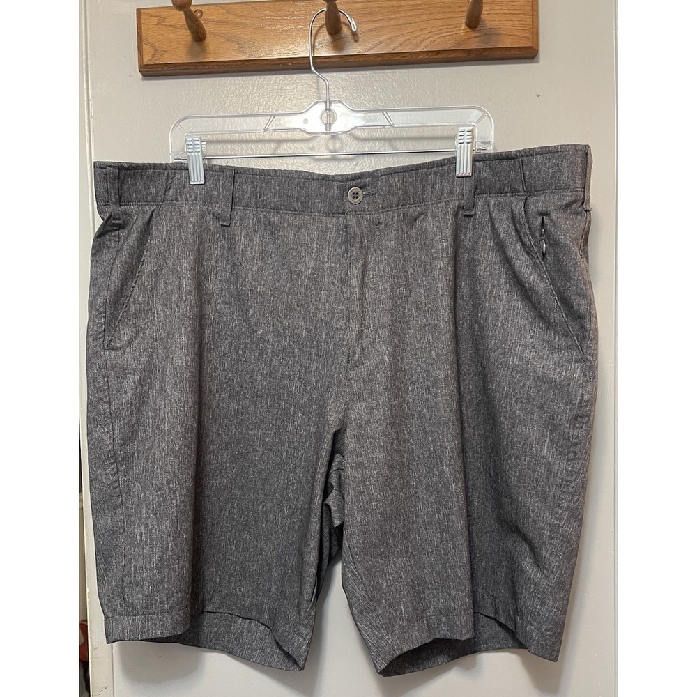 Swiss Tech Casual Shorts Men's Gray Size 44 X 9.5 Performance Gear Lightweight